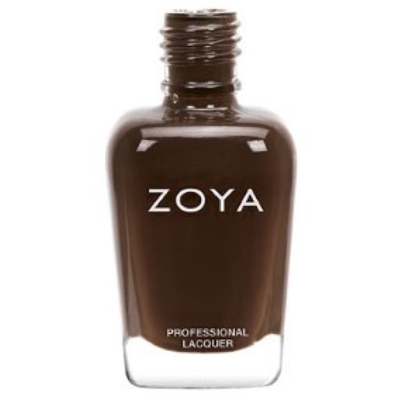 Zoya Louise Rich Chocolate Brown Cream Nail Color - Picture 1 of 8